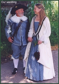 Henry and Jacqui at their wedding
