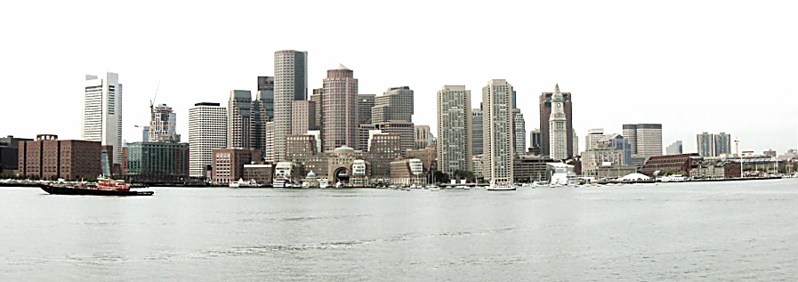 Boston from the water