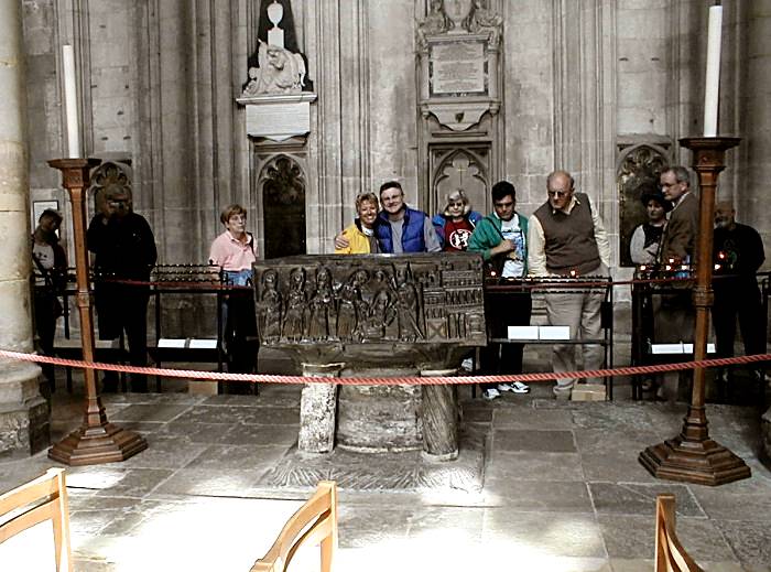 The Font of Winchester Cathedral